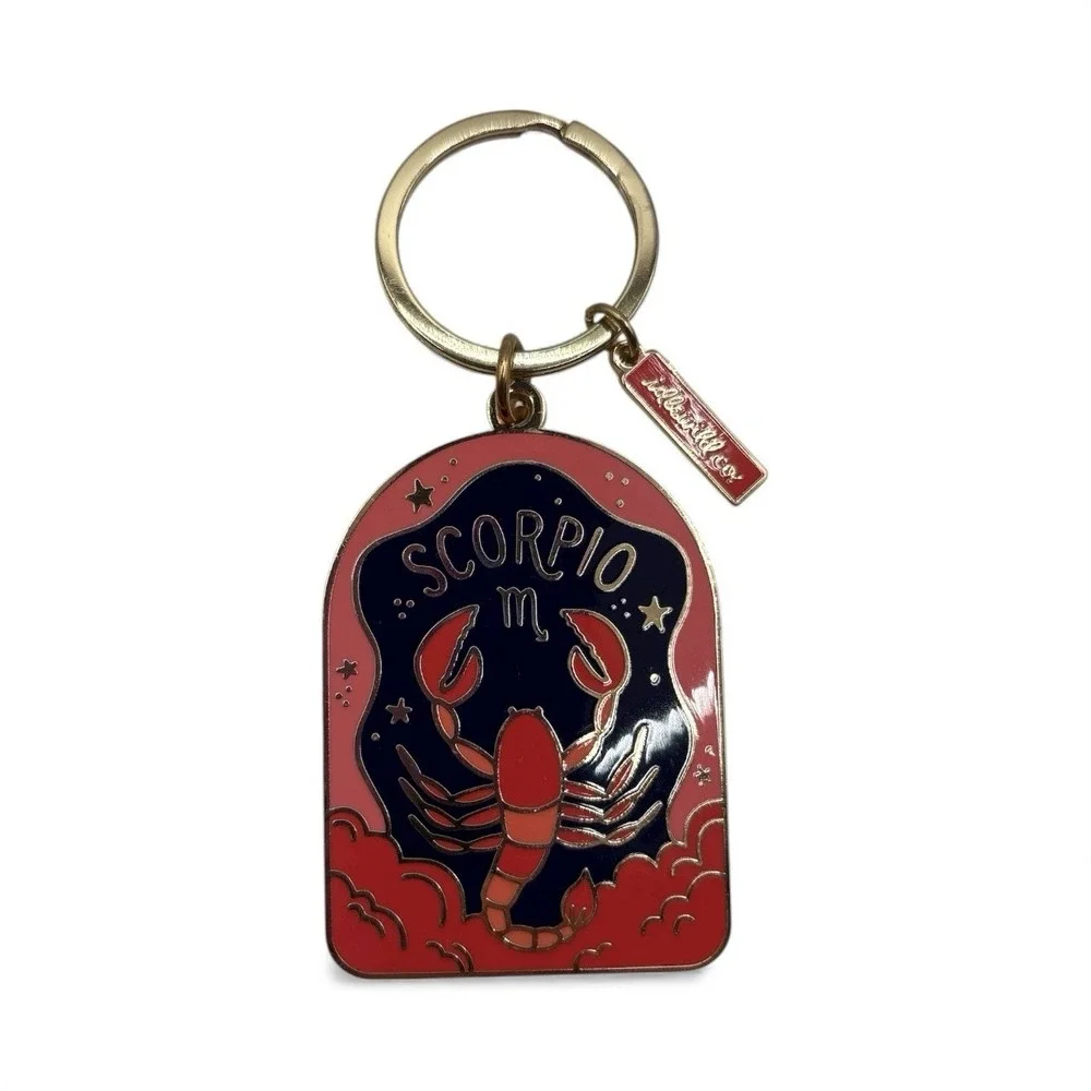 SCORPIO KEYCHAIN IDLEWELL MULTICOLORED‎ METALLIC